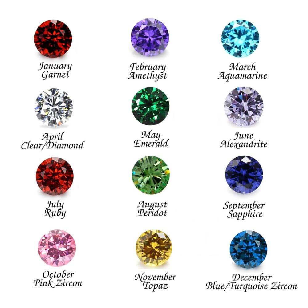 Personalized Soraya Birthstone Initial Bracelet