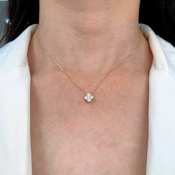 ★Hei★ sv925 clover pendant necklace HE24FANSG576XXFR ☆Hei☆ sv925 clover pendant necklace HE24FANSG576XXFR