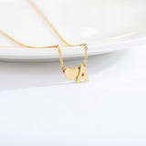 Personalized Sweet Heart Initial Pendant