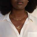 Personalized Zaria Initial Necklace