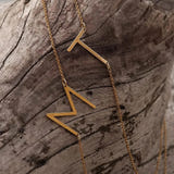 Personalized Zaria Initial Necklace