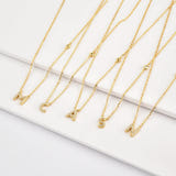 Personalized Zora Initial Necklace