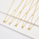 Personalized Zora Initial Necklace