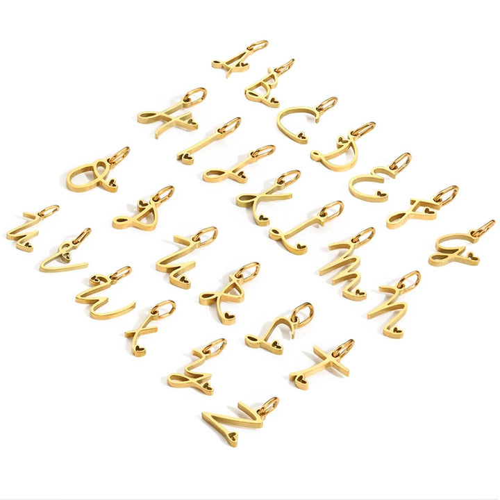 Personalized Cadey Heart Initial Necklace