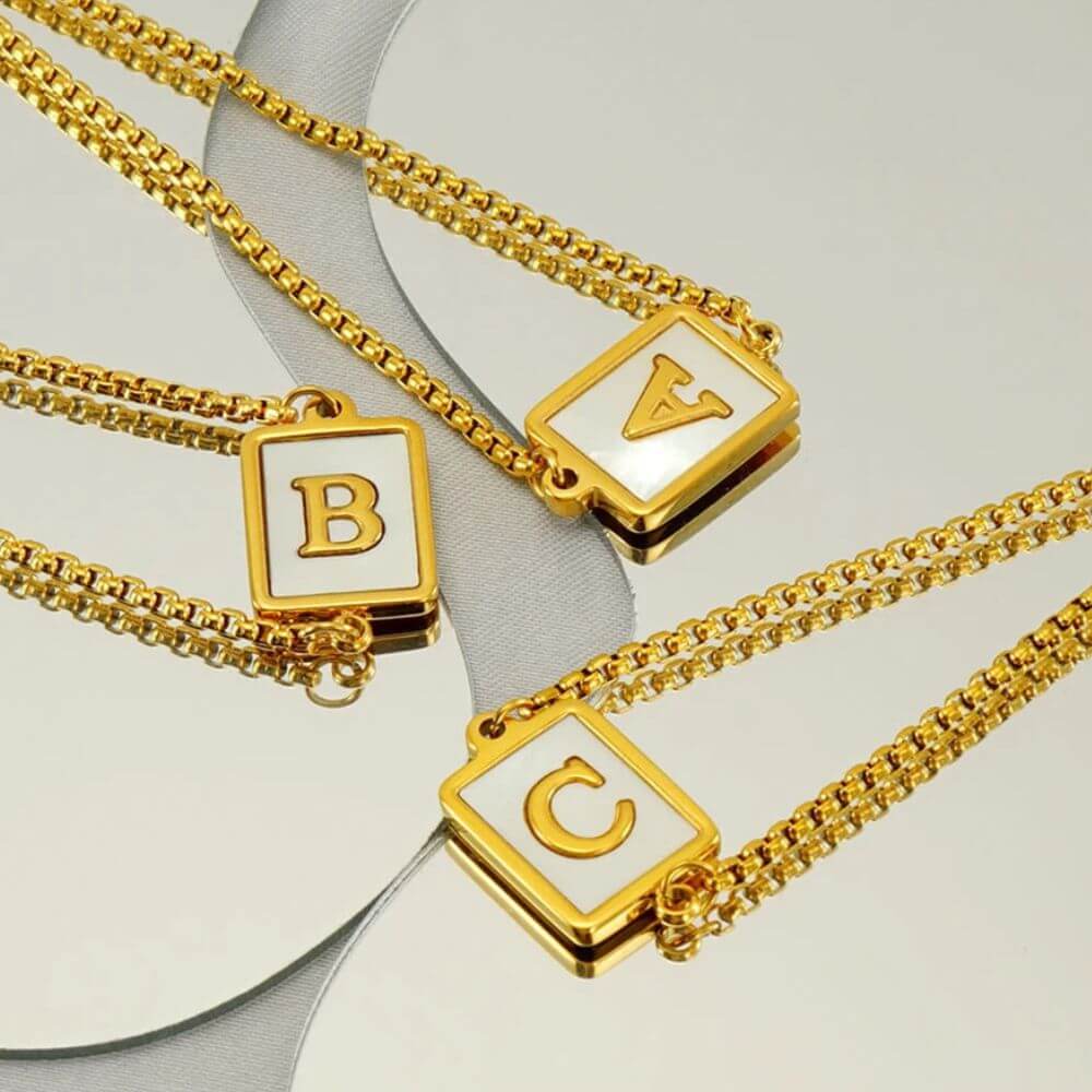 Personalised Indie Initial Bracelet