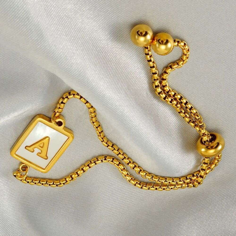 Personalised Indie Initial Bracelet