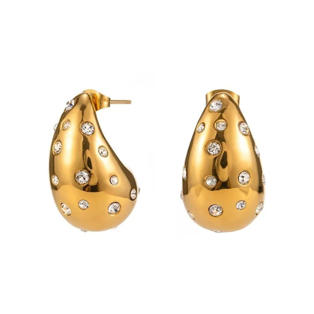 Tara Teardrop Diamond Earrings