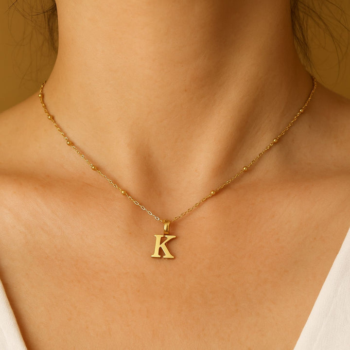 Personalized Kyra Initial Necklace
