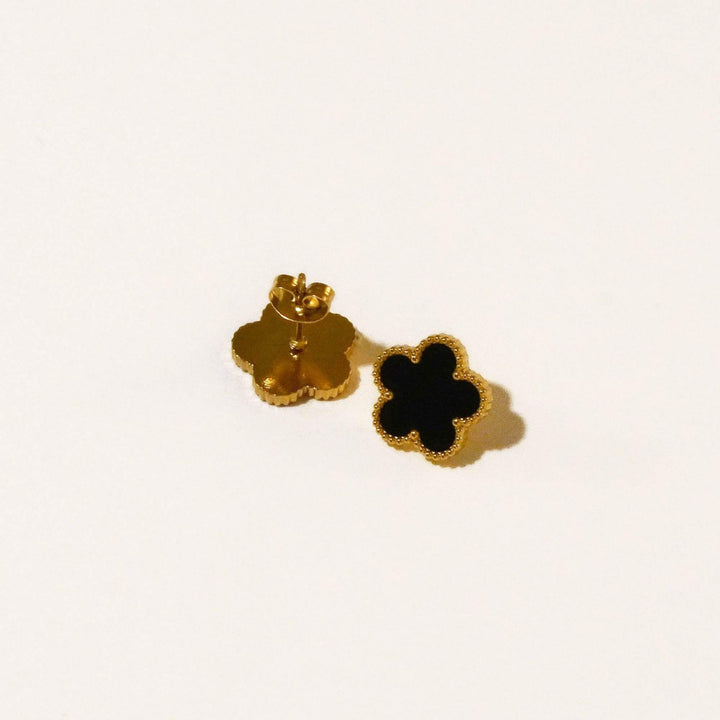 Five Leaf Clover Pendant Earrings