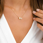 Personalized Sweet Heart Initial Necklace