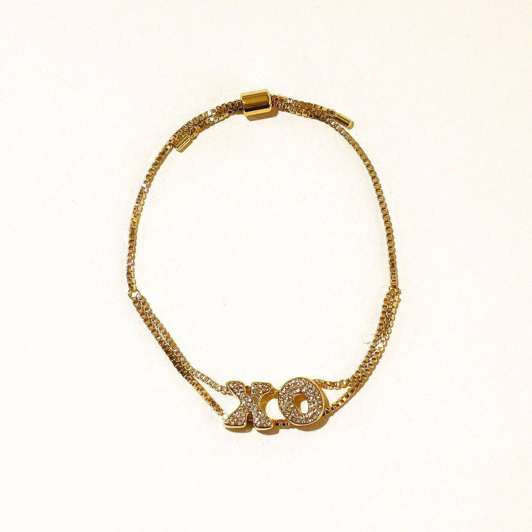Personalized Bria Bubble Initial Bracelet