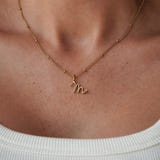 Personalized Cadey Heart Initial Necklace