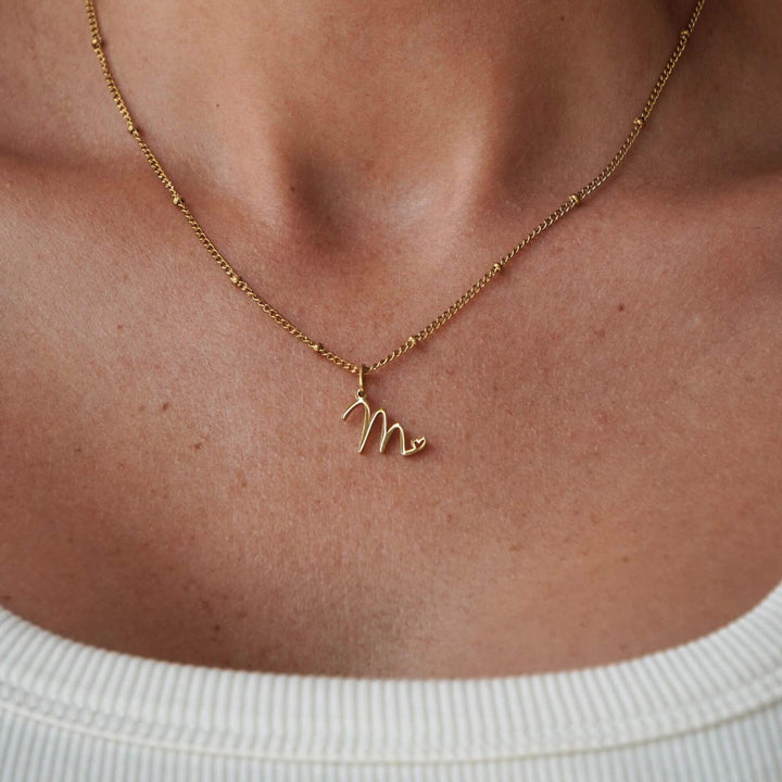 Personalized Cadey Heart Initial Necklace