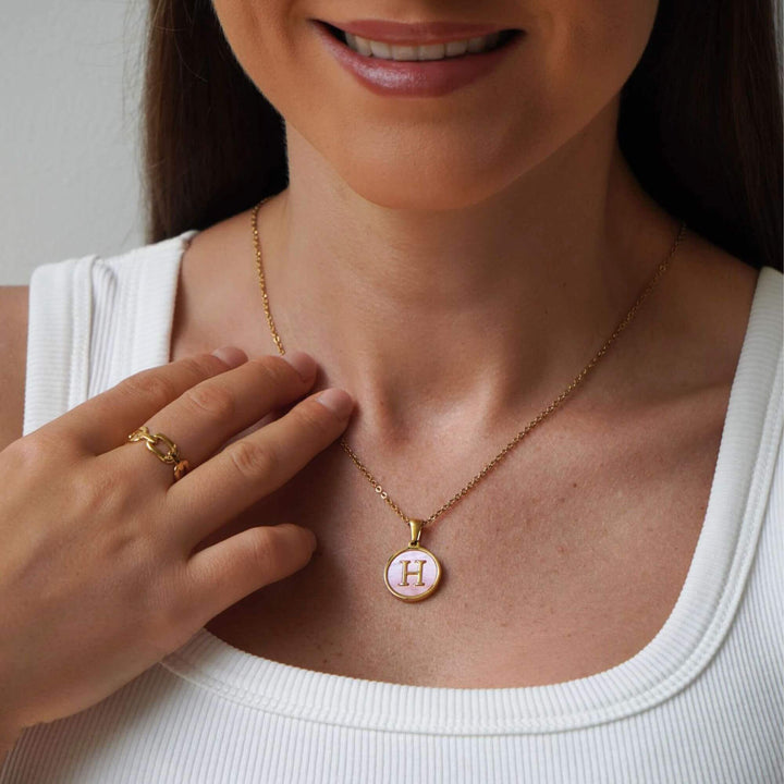 Personalized Celine Initial Necklace