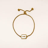 Personalized Indie Initial Bracelet
