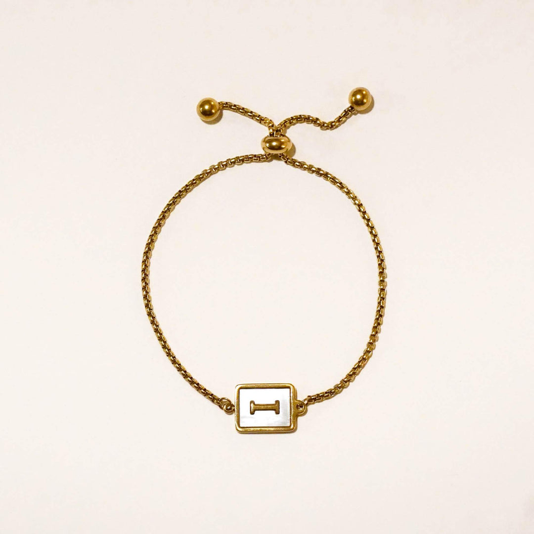 Personalized Indie Initial Bracelet