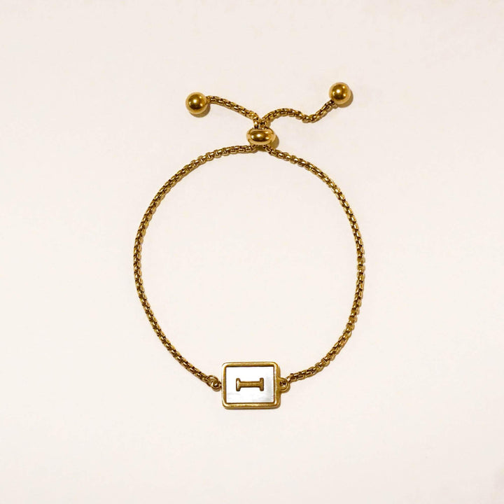 Personalized Indie Initial Bracelet