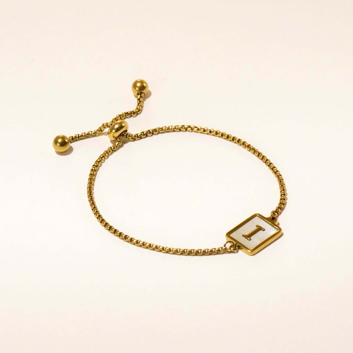 Personalized Indie Initial Bracelet