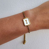 Personalized Indie Initial Bracelet