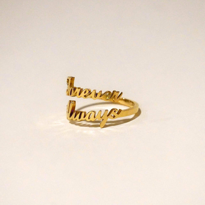 Personalized Jasmine Name Ring