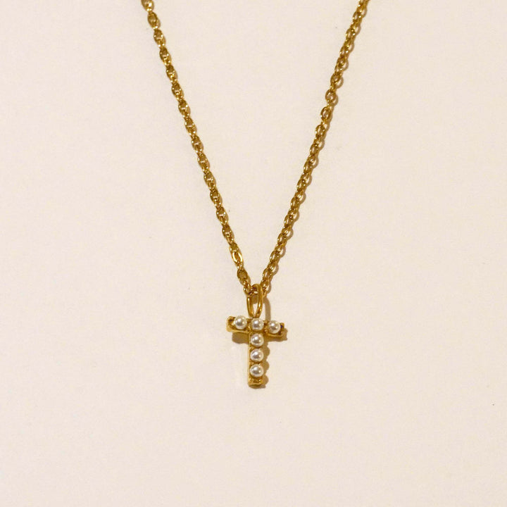 Personalized Mila Pearl Initial Necklace