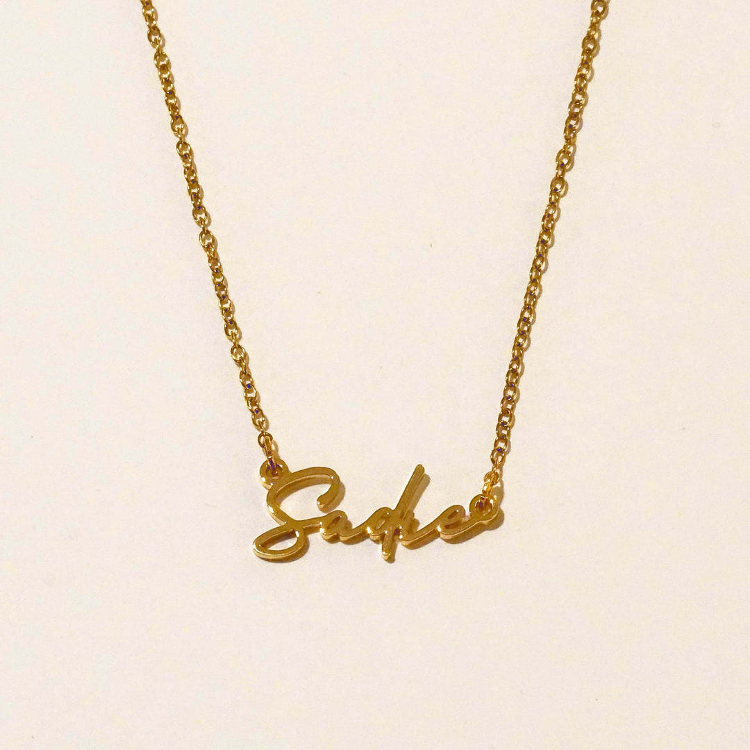 Personalized Sadie Name Necklace
