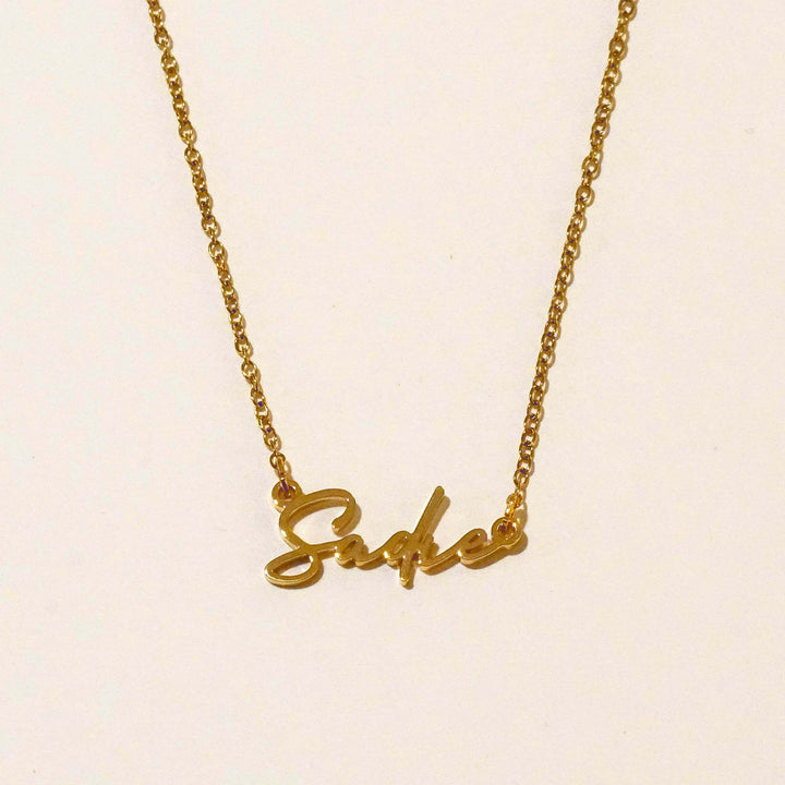 Personalized Sadie Name Necklace