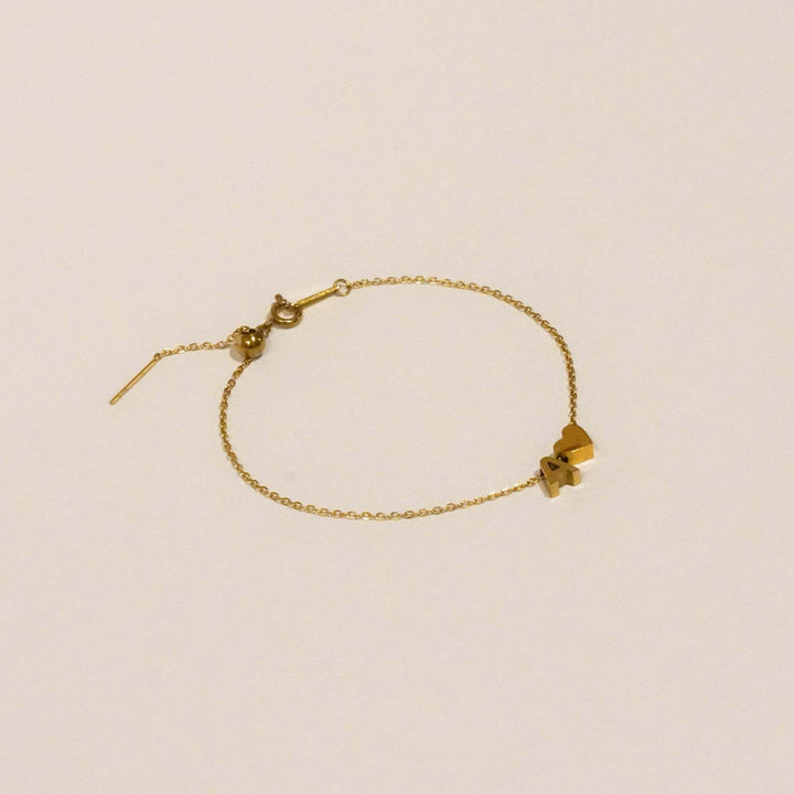 Personalized Sweet Heart Initial Bracelet