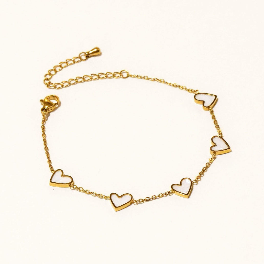 Carwen Heart Pendant Bracelet